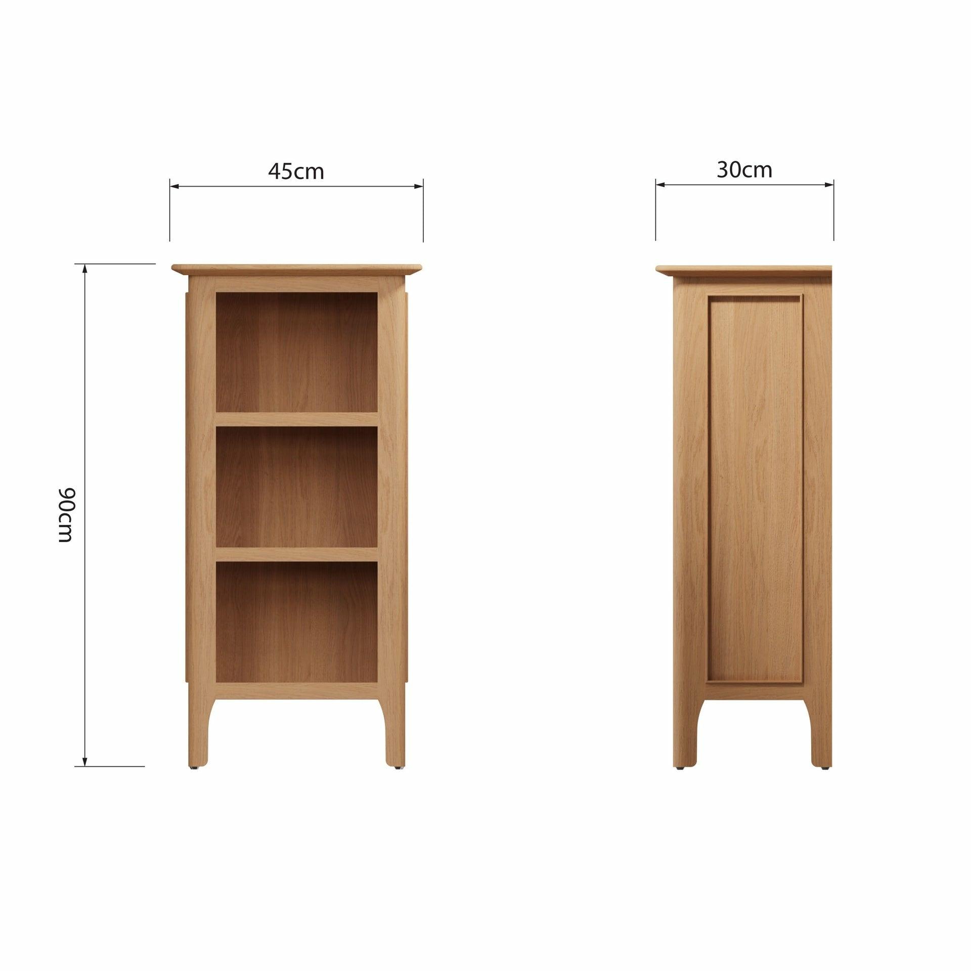 Stockholm Small Narrow Bookcase