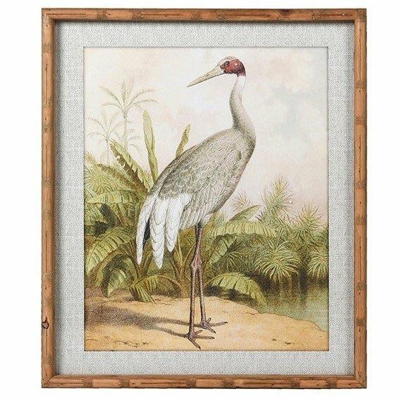 Stork Wall Art, Looking Left