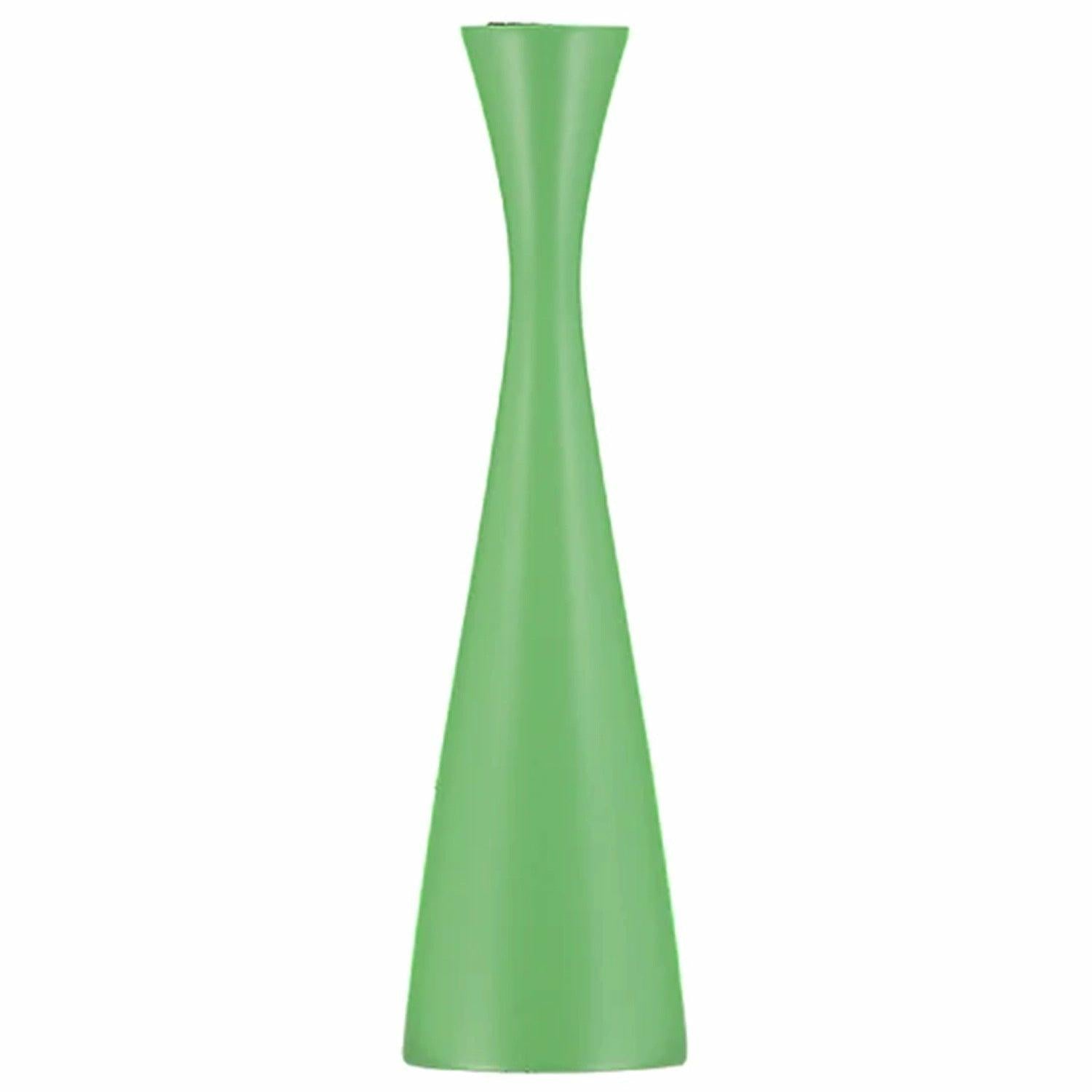 Large Candlestick, Porcelain Green