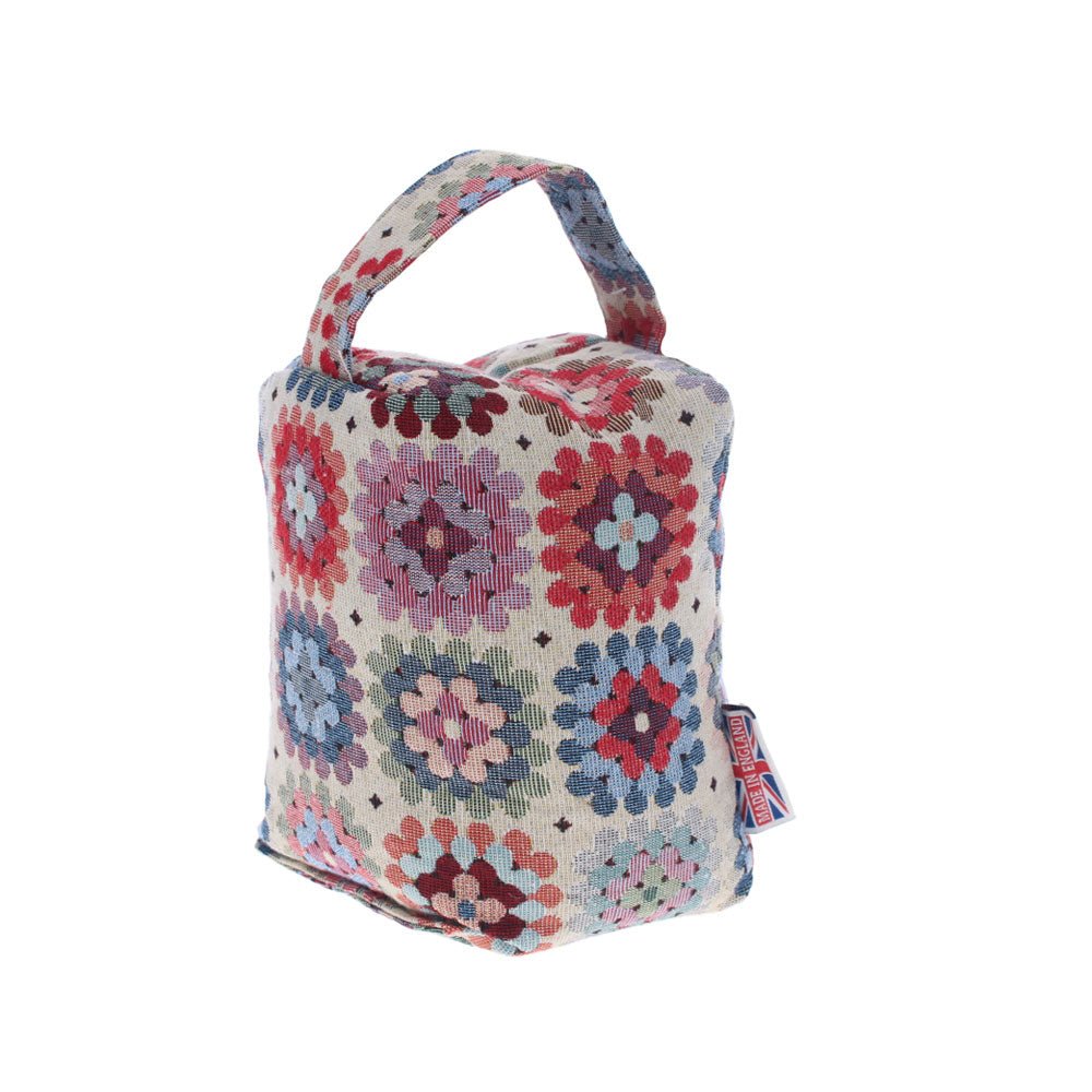 Tapestry Crochet Door Stop