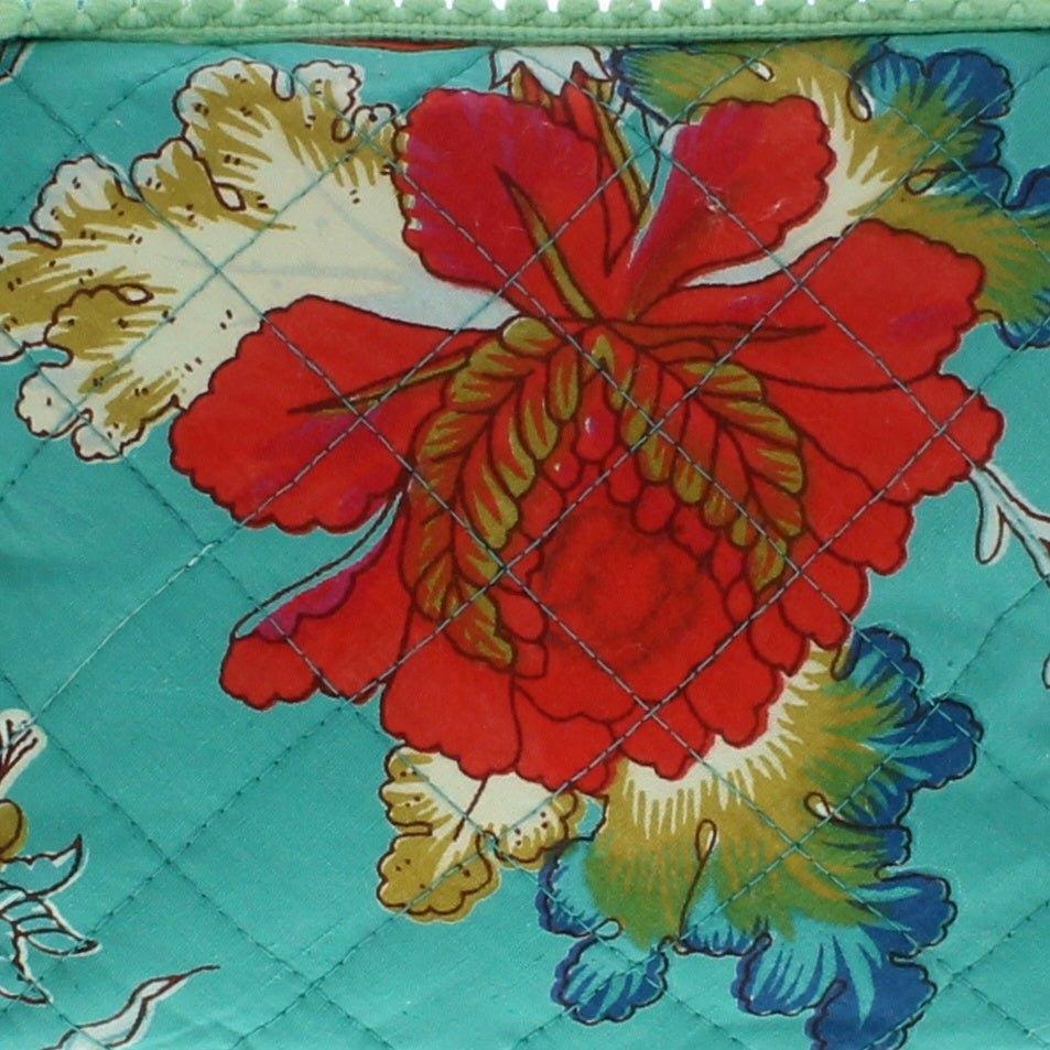 Teal Exotic Makeup Bag