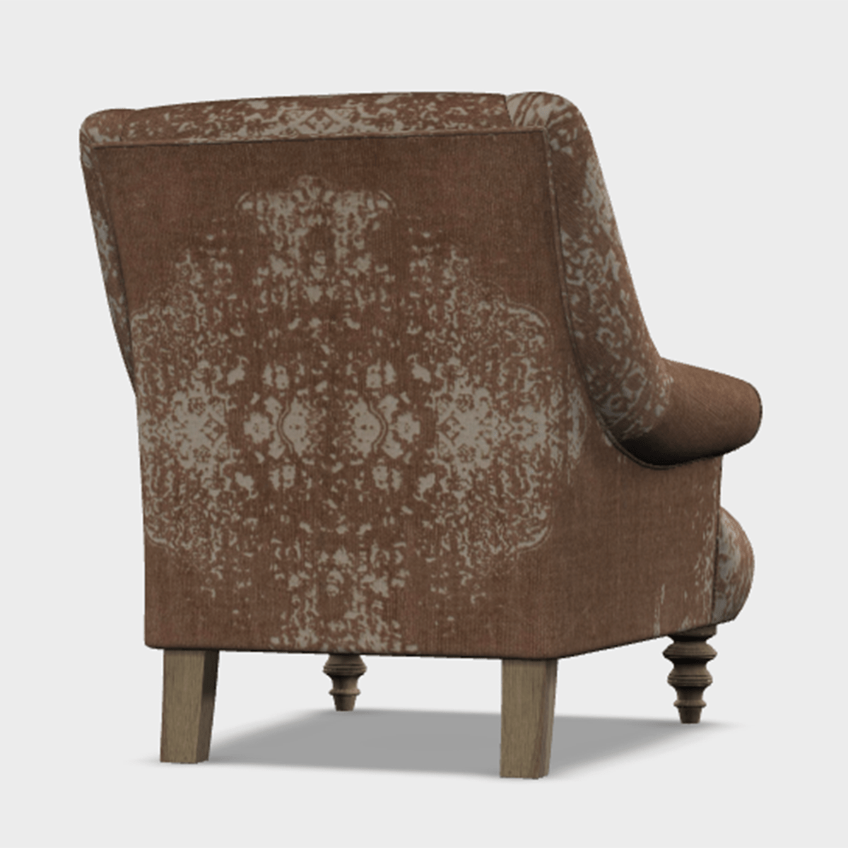 Tetrad Jacaranda Chair Bagru Indigo,Bagru Charcoal,Bagru Khaki,Bagru Terracotta,Bagru Clay,Bagru Graphite,Bagru Pebble