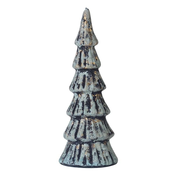 Textured Glass Christmas Tree