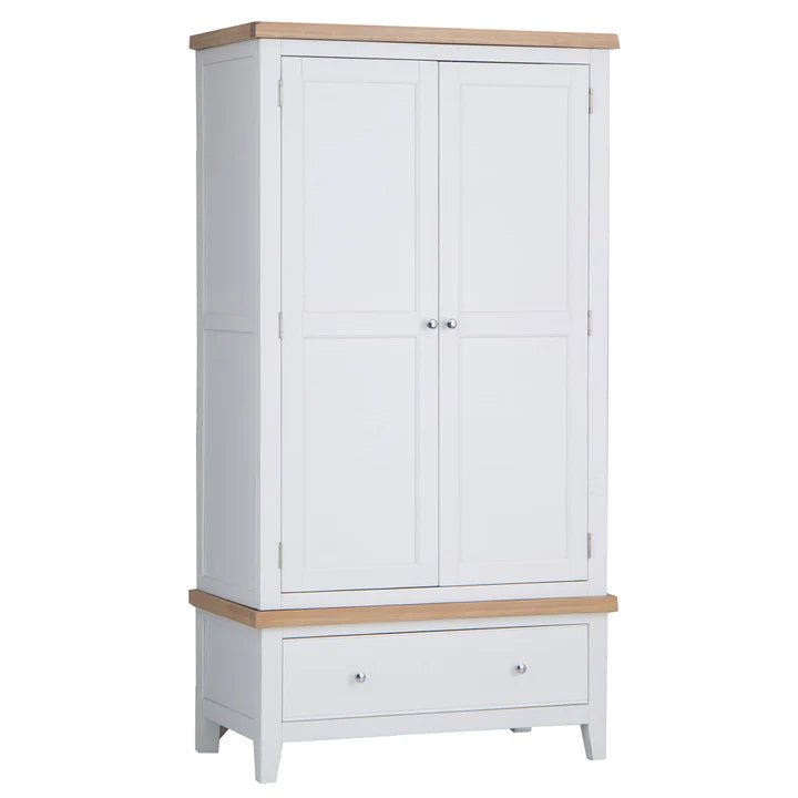 Thornham 2 Door Wardrobe, White