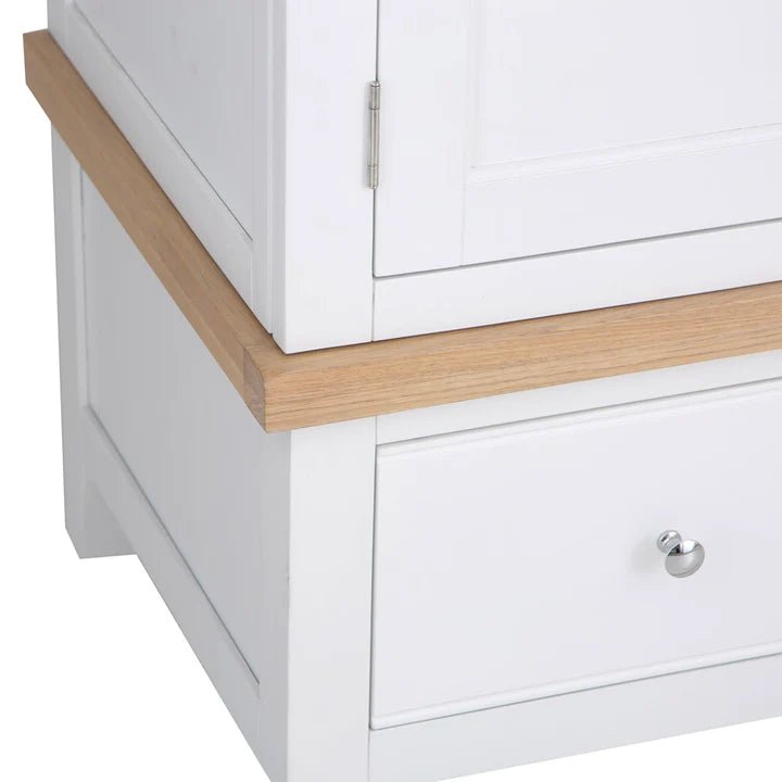 Thornham 2 Door Wardrobe, White