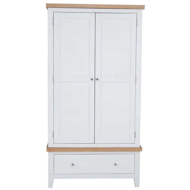 Thornham 2 Door Wardrobe, White