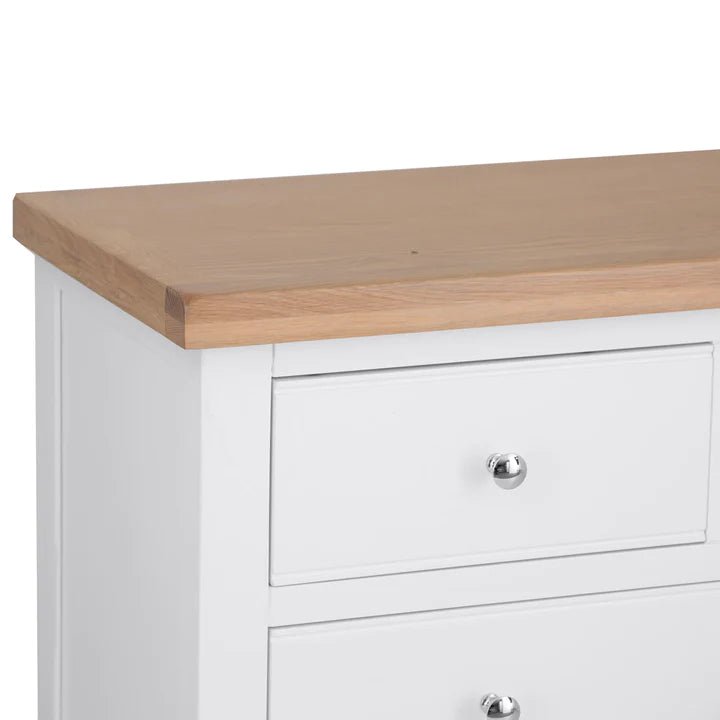 Thornham 2 over 3 Chest, White