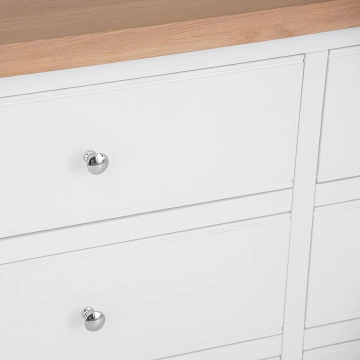 Thornham 6 Drawer Chest, White