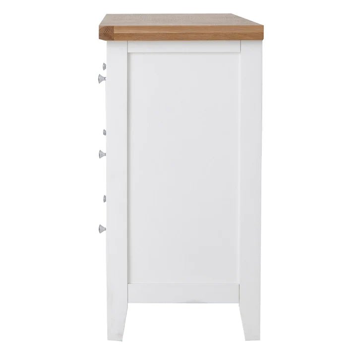 Thornham 6 Drawer Chest, White