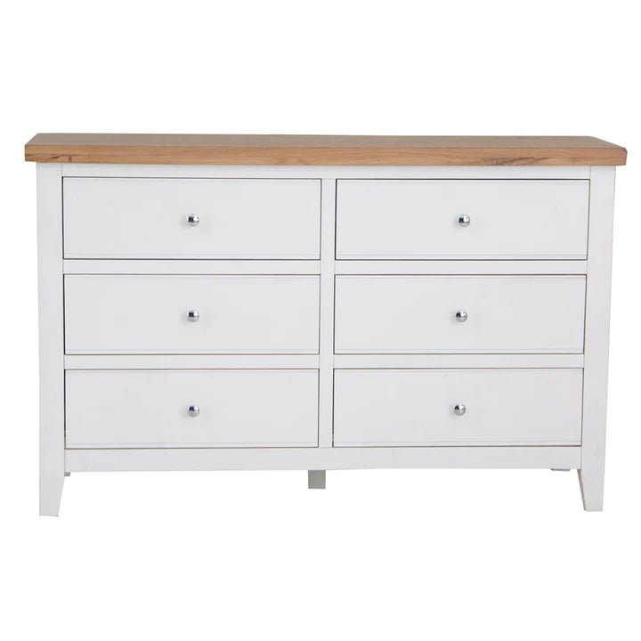 Thornham 6 Drawer Chest, White