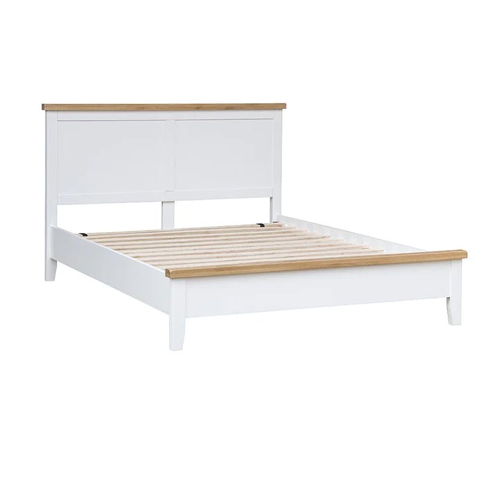 Thornham Bedstead, White Double (4'6" / 135cm),Kingsize (5' / 150cm)