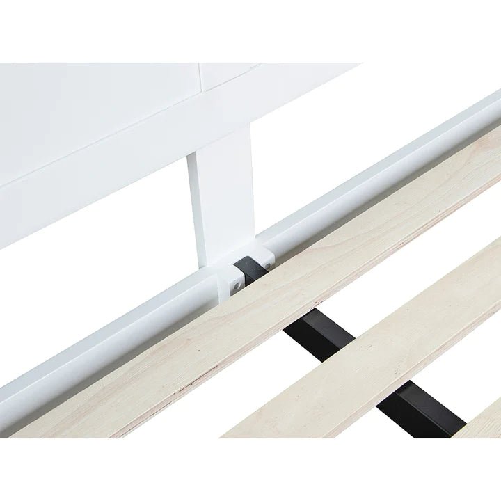 Thornham Bedstead, White Double (4'6" / 135cm),Kingsize (5' / 150cm)