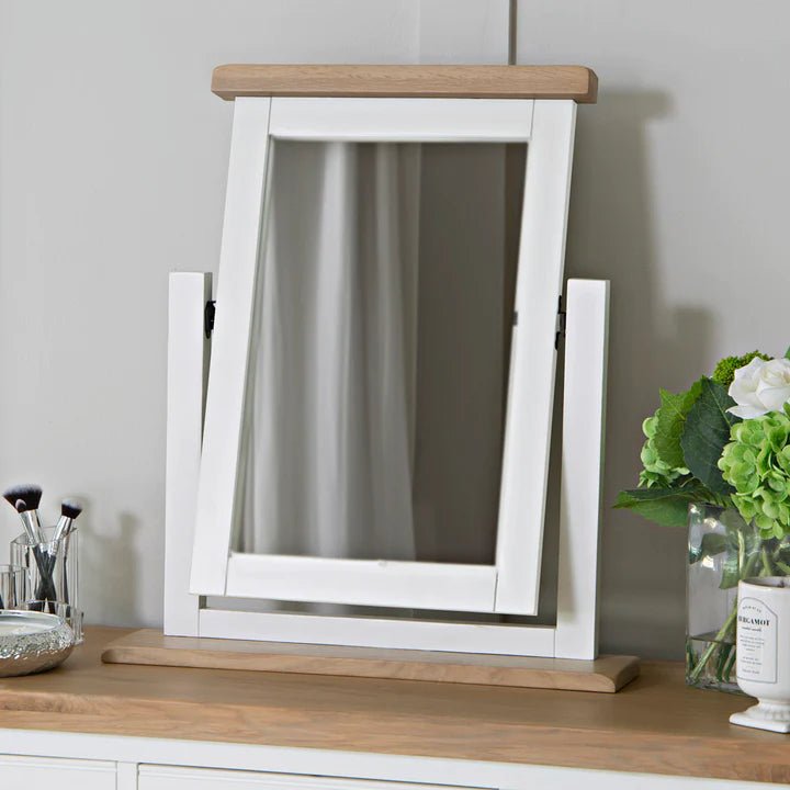 Thornham Dressing Mirror, White