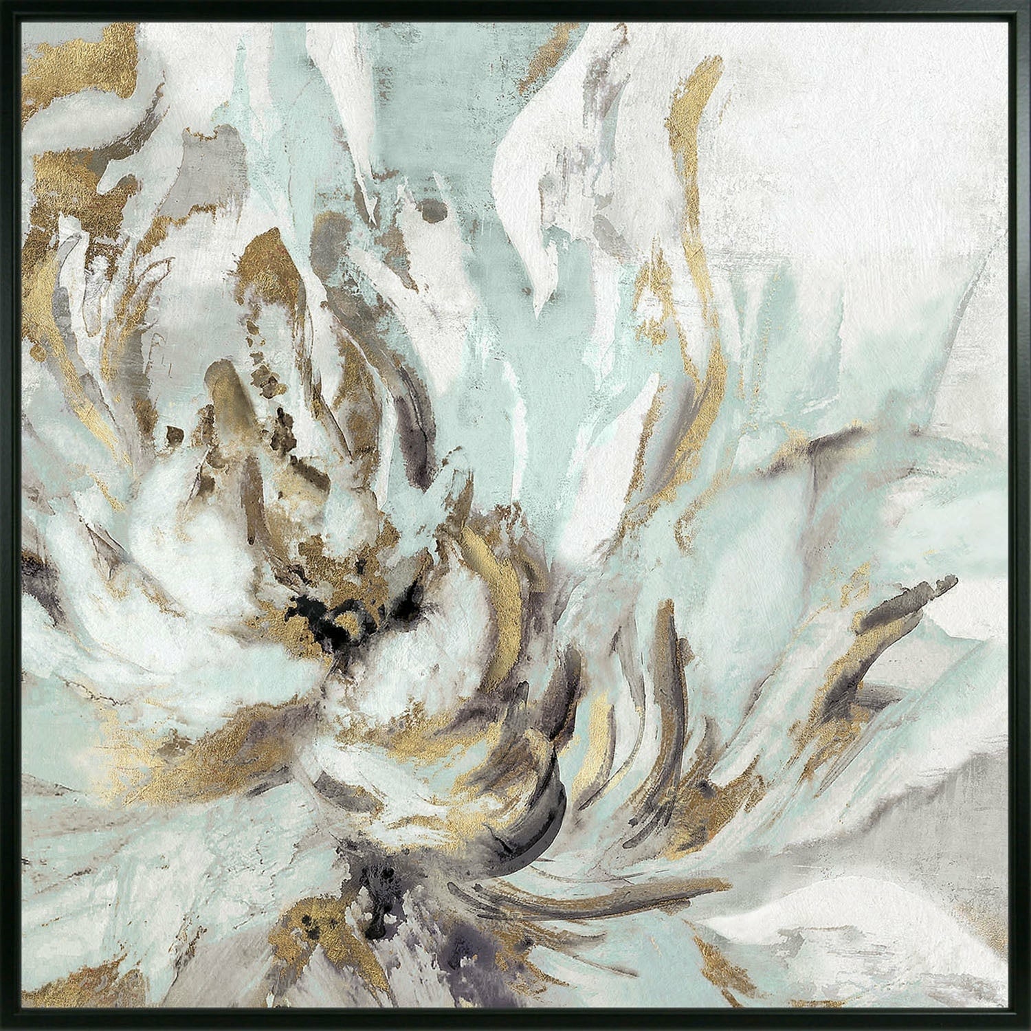 Touch of Teal I Artwork