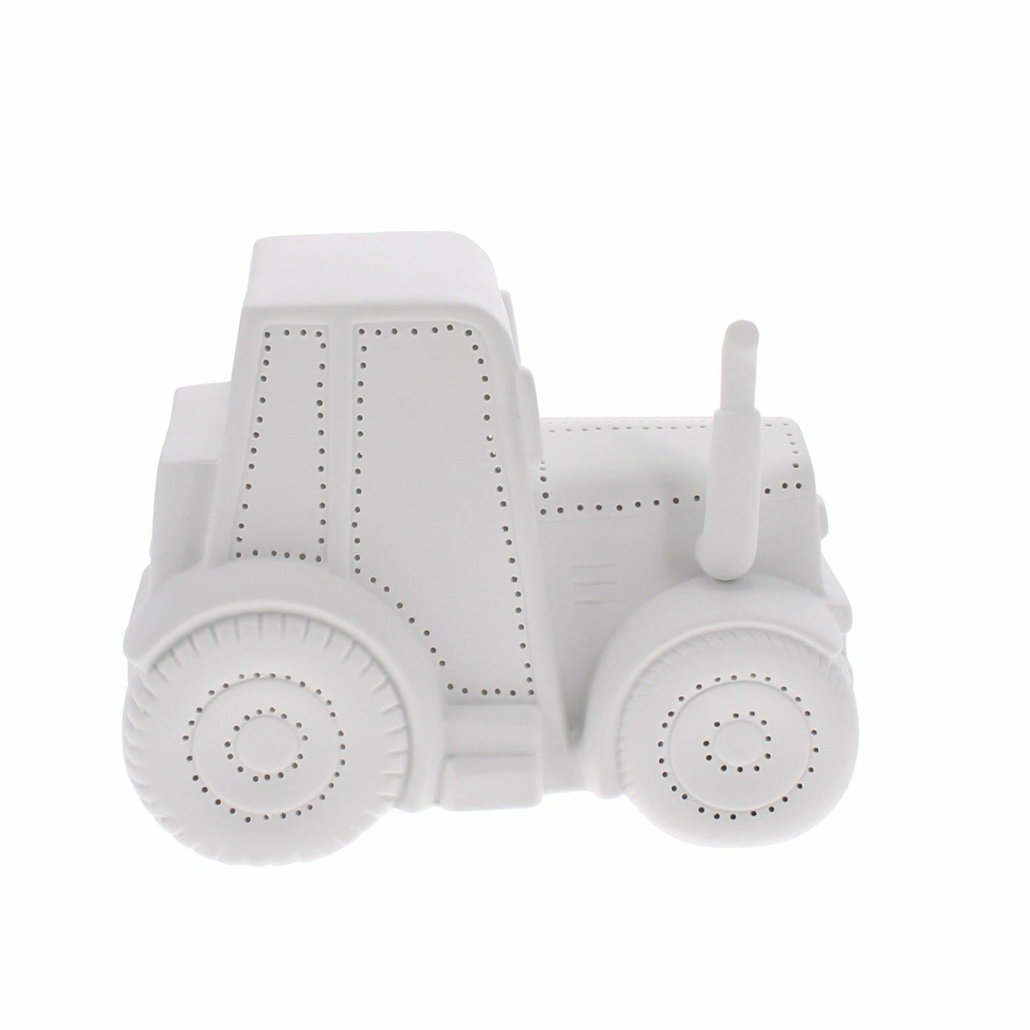 Tractor Porcelain Childs Lamp