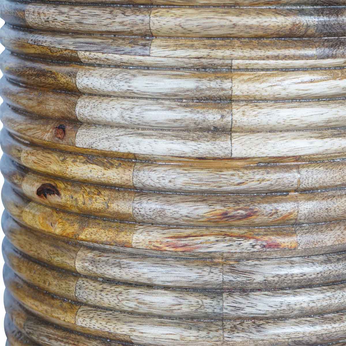 Turned Wooden Planters Large,Small