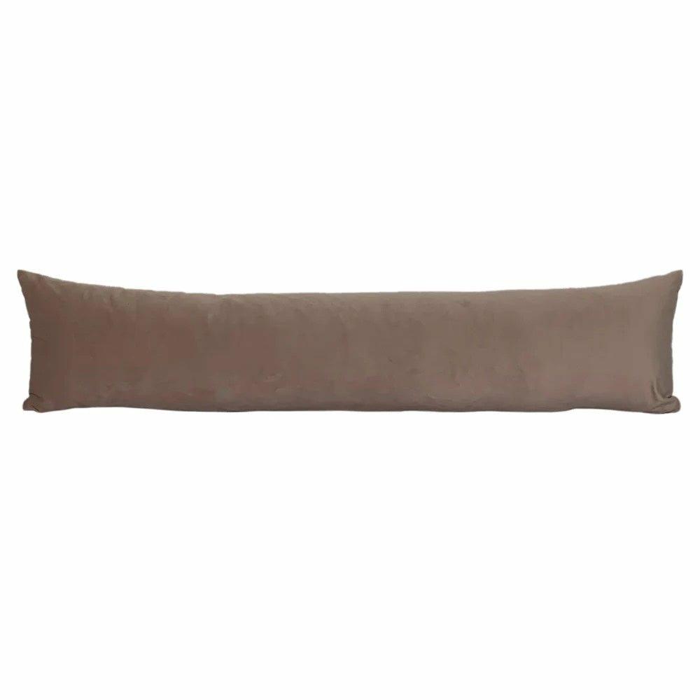 Velvet Draught Excluder Steel Grey