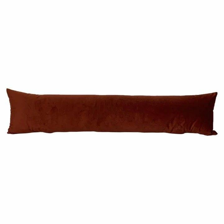 Velvet Draught Excluder Sunset Gold
