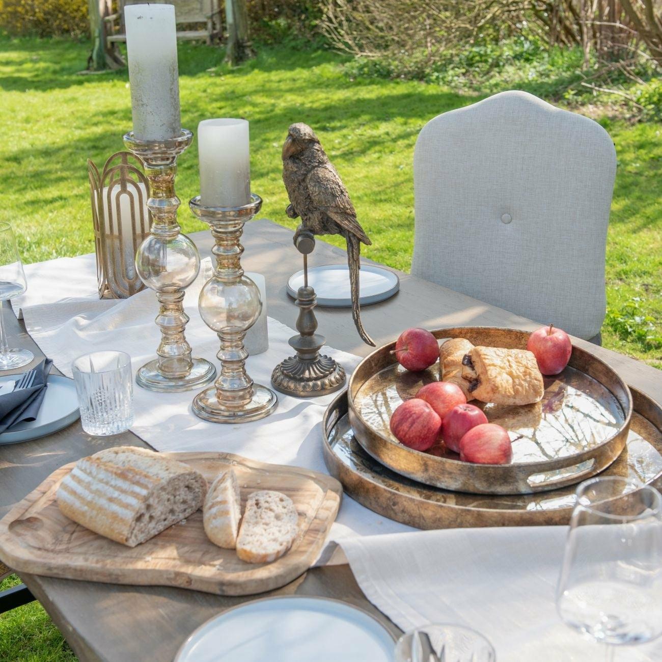 Vienna Antique Gold Tray, Small