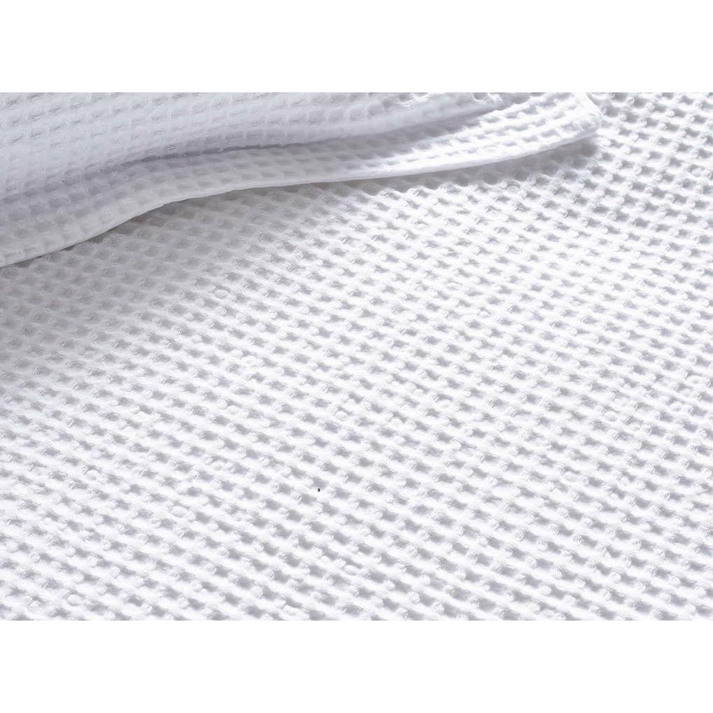 Waffle Duvet Set, White Double (4'6) Bed,Single (3') Bed,Kingsize (5') Bed