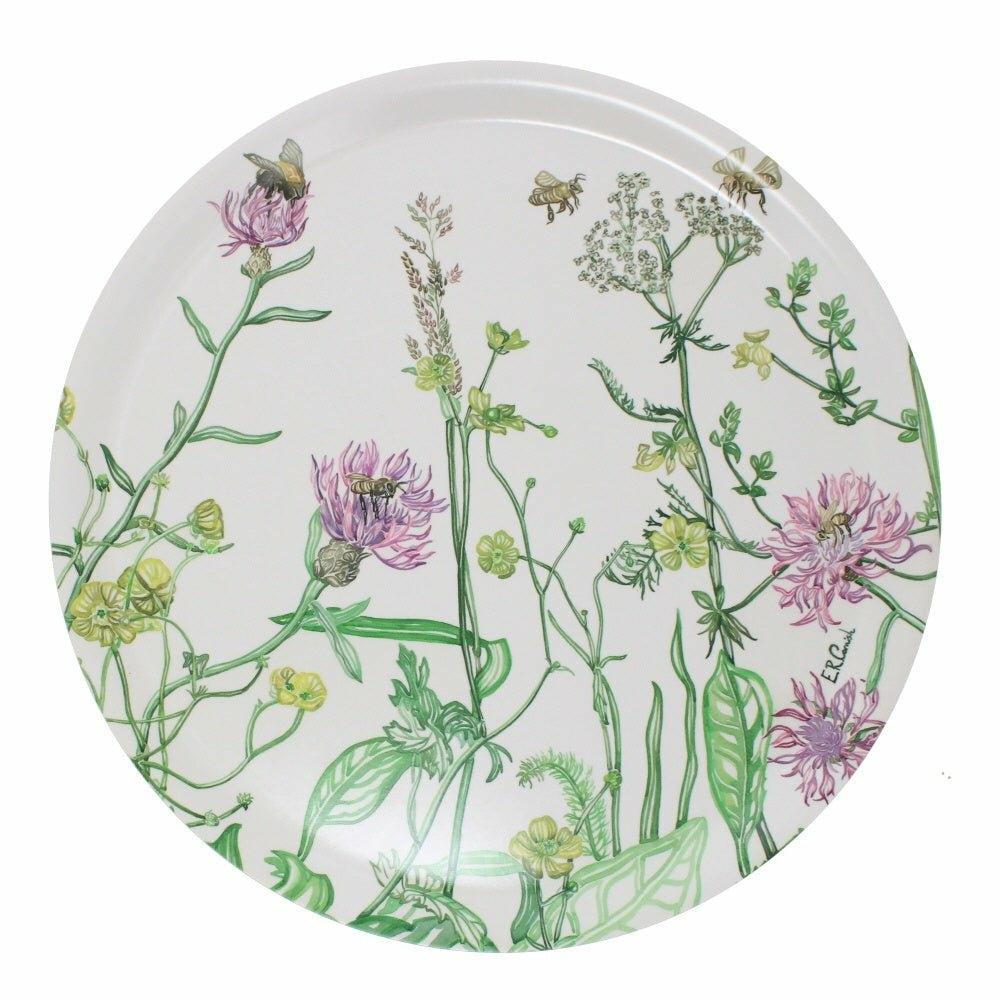 Wildflower Circular Tray, 38cm Diameter