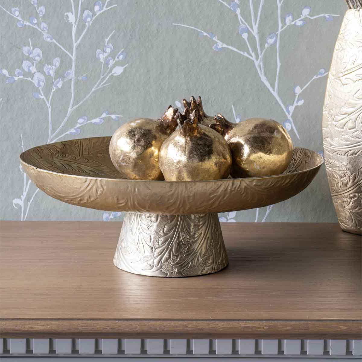 Winspear Gold Leaf Platter