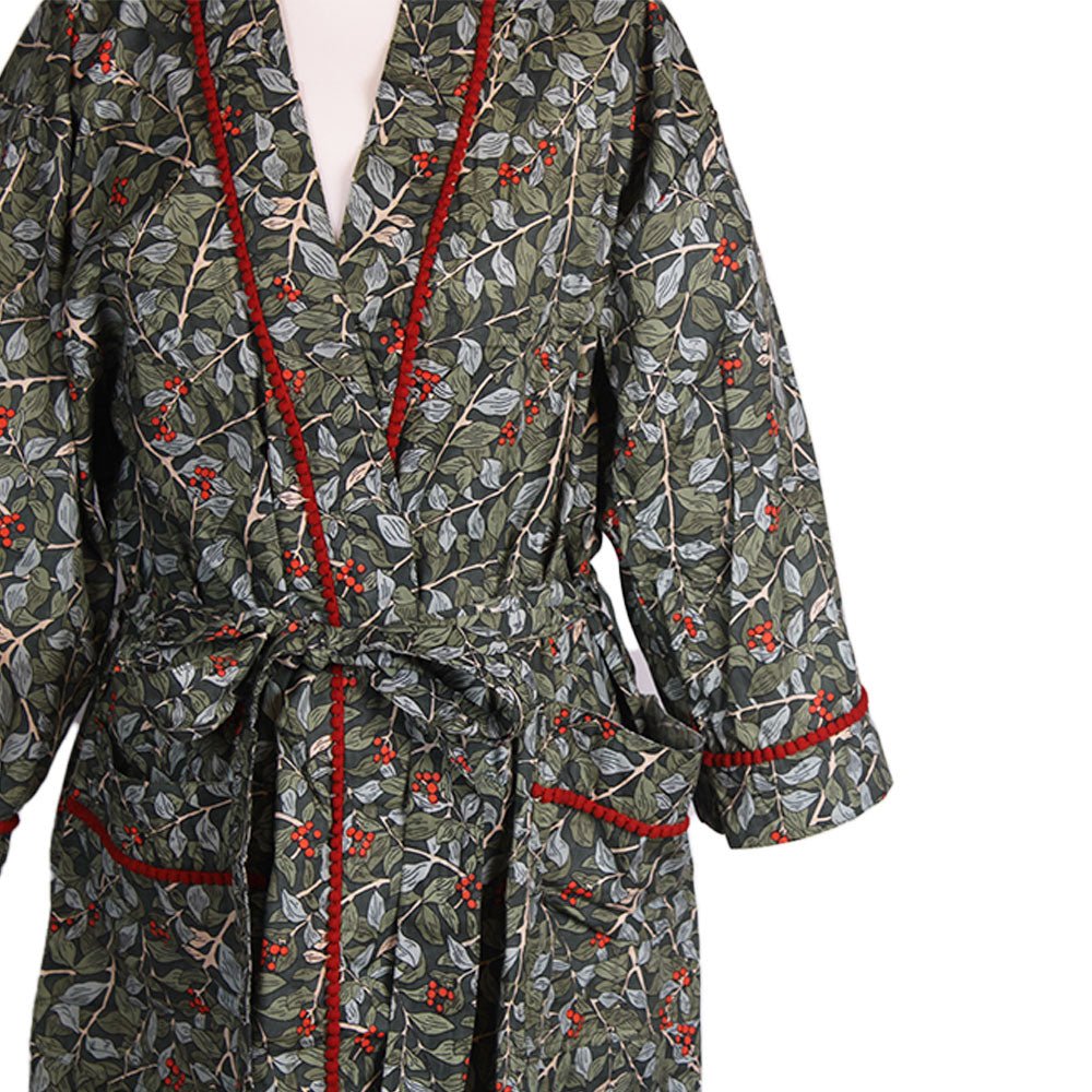 Winter Berry Dressing Gown