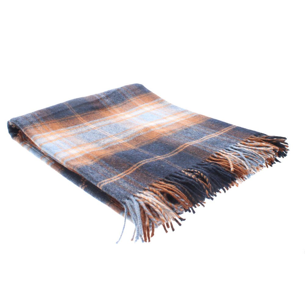 Winterton Throw by Bronte in Navy