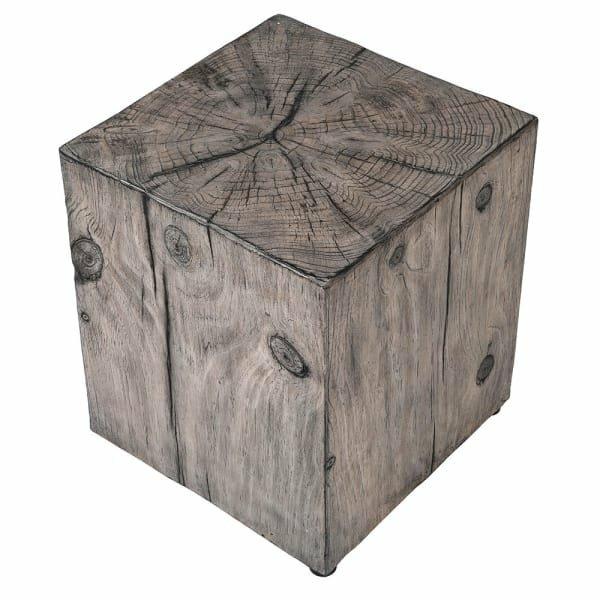 Wood Effect Cube