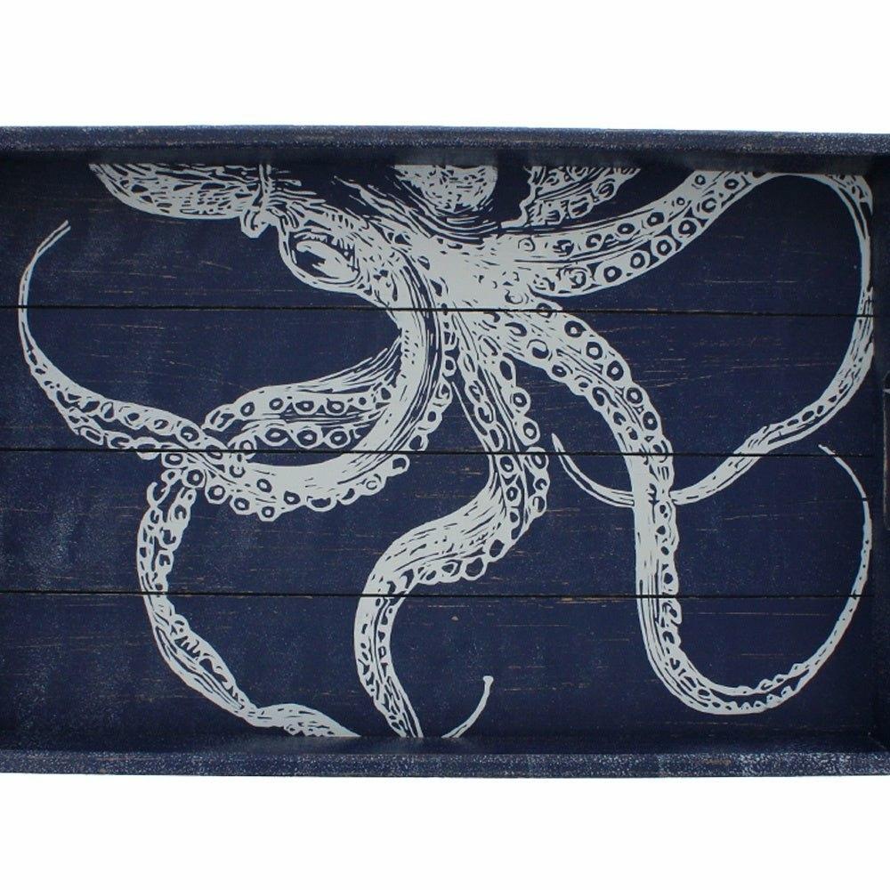 Wooden Octopus Tray