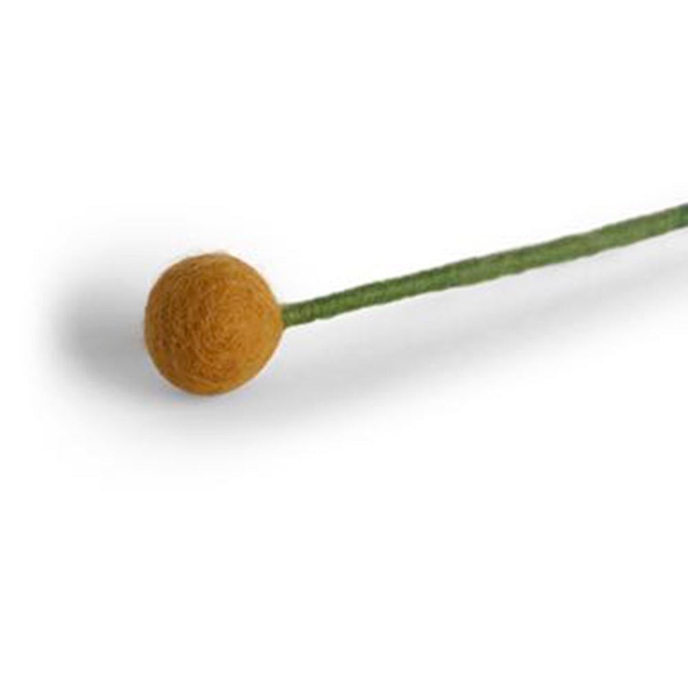 Yellow Flower Dot 2cm