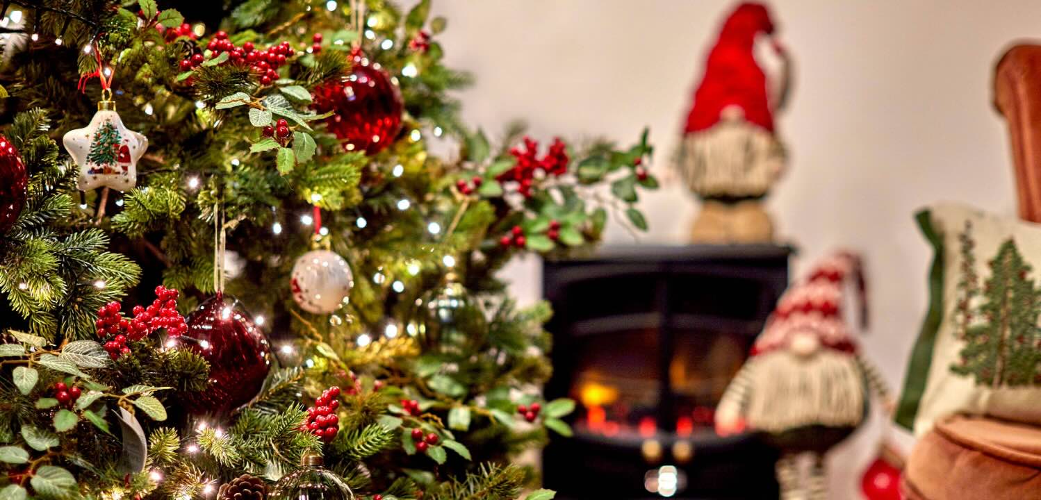 Artificial Christmas Trees & Lights - Angela Reed