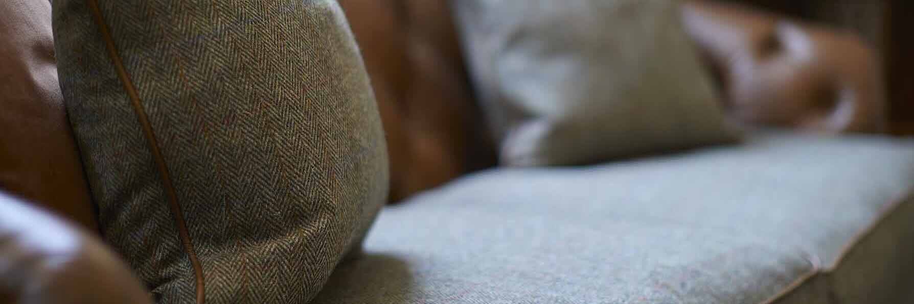 Dalmore Harris Tweed Sofas By Tetrad - Angela Reed