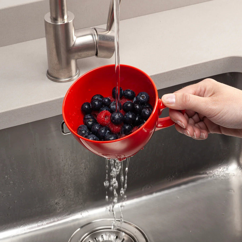 10 cm Berry Colander, Assorted Colours - Angela Reed - 