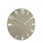 12'' Mulberry Wall Clock, Mocha