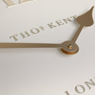 20" Arabic Mantel Clock, Oatmeal