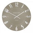 20'' Mulberry Wall Clock, Mocha