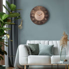 21" Wall Clock Sovereign Gold