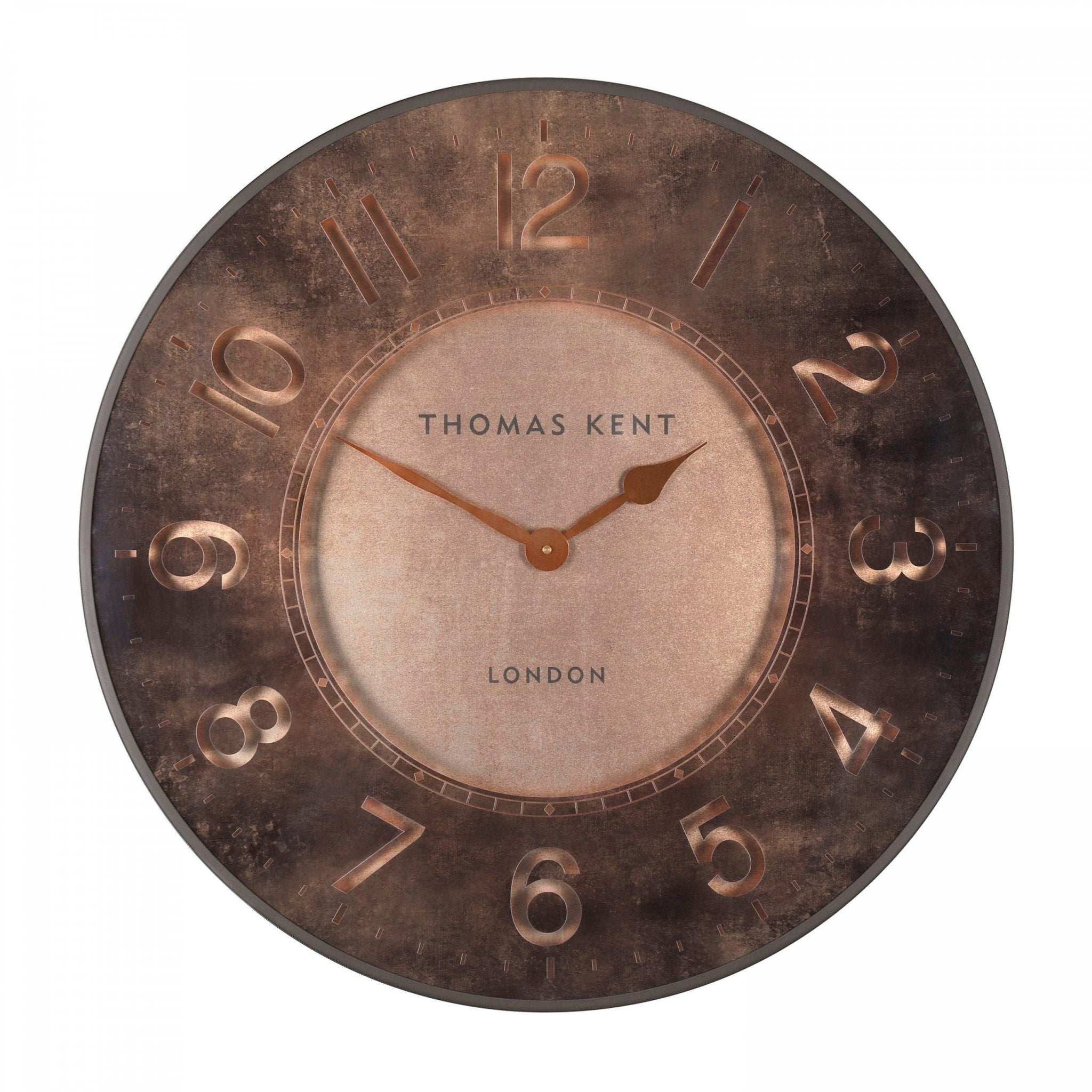 30" Wall Clock Sovereign Gold