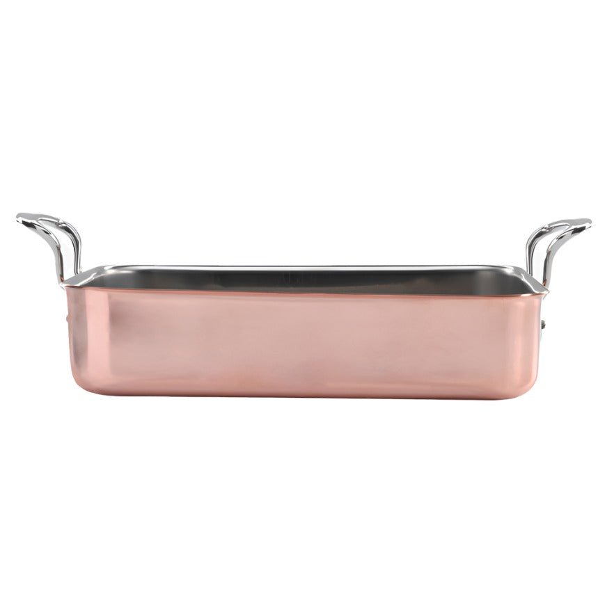 30cm Copper Clad Roasting Dish - Angela Reed - 