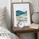 4" Wren Alarm Clock Dove Grey