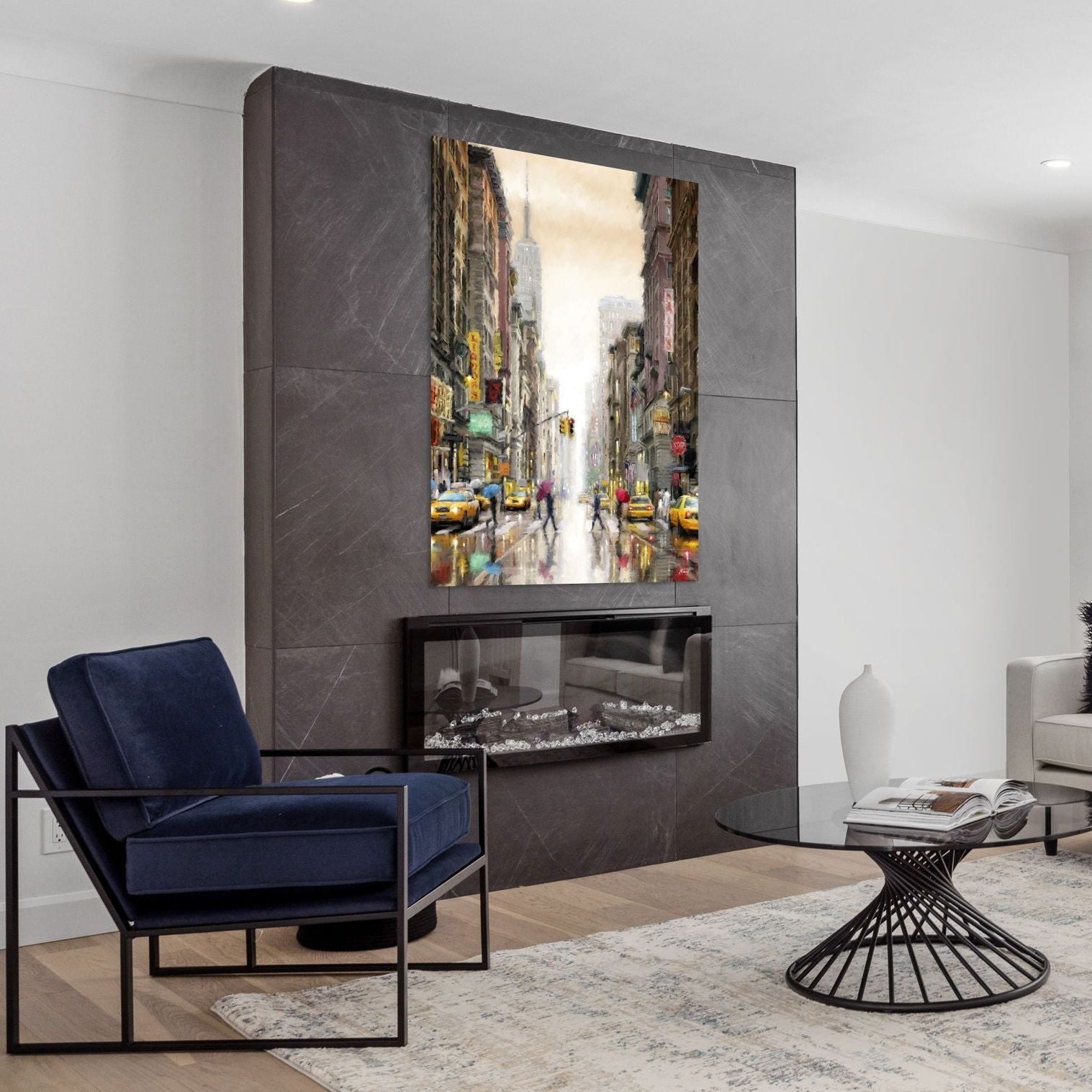 5th Avenue New York Canvas - Angela Reed - 