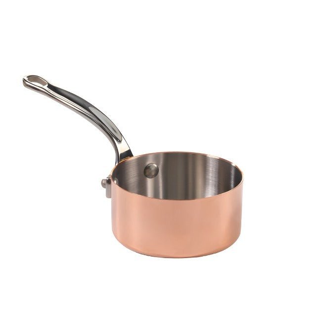 9cm Copper Clad Serving Saucepan - Angela Reed - 