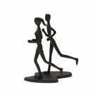 Jogging Couple Sculpture