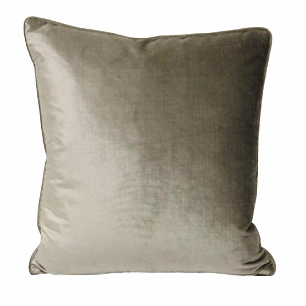 Luxe Velvet Cushion, Mink
