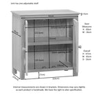 Malmo 2 Door Cupboard