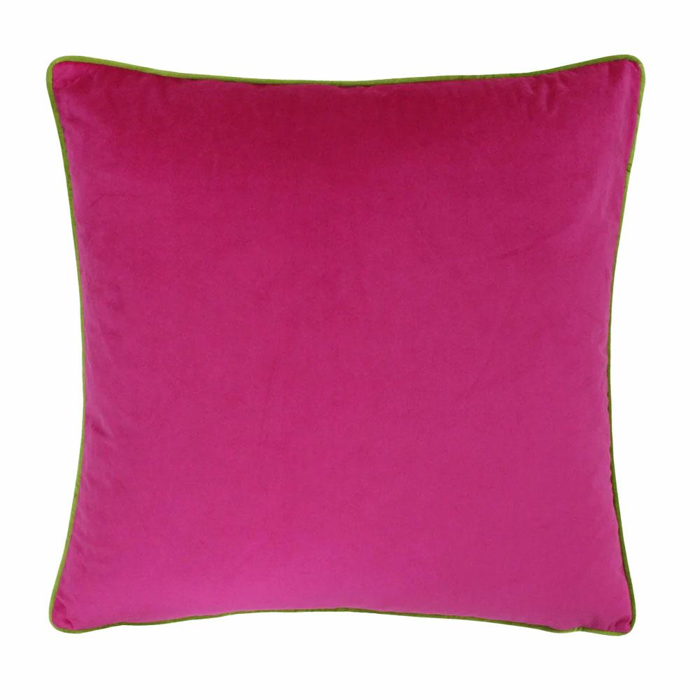 Meridian Cushion, Hot Pink and Lime