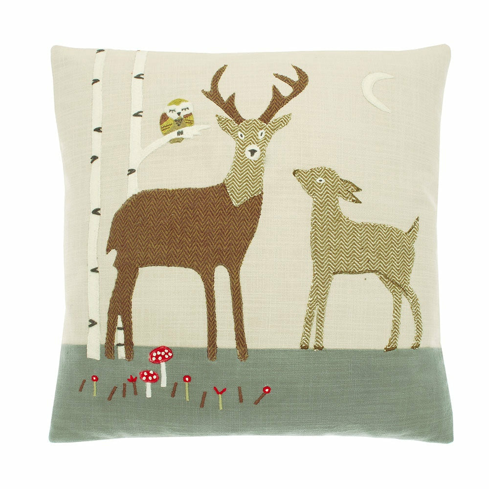 Woodland Stag Cushion