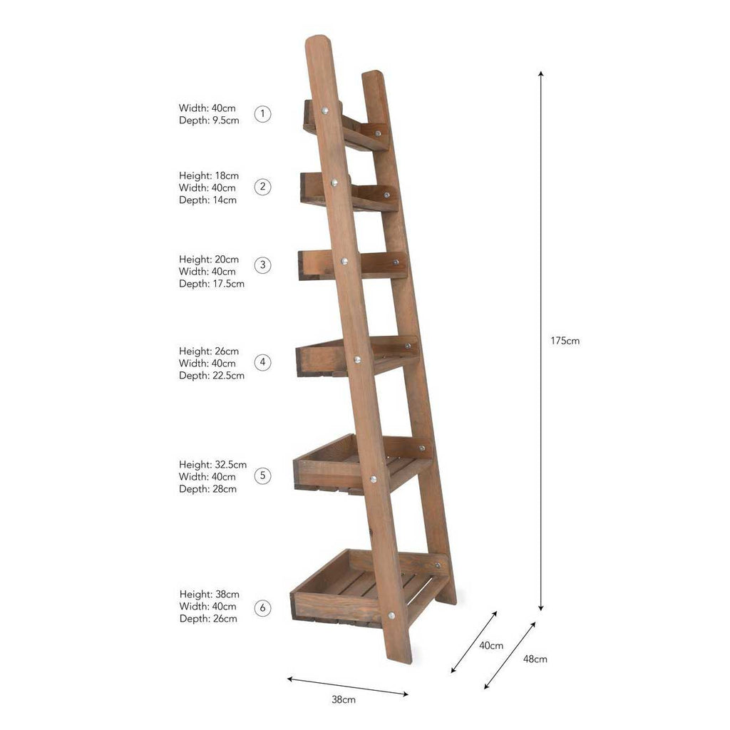 Aldsworth Ladder Shelf Large,Small