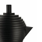 Alessi Black Pulcina Espresso Coffee Maker, 3 Cup